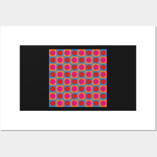 abstract minimalist geometrical modern op art design Posters and Art